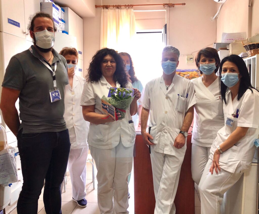 Η «Εθελοντική Διακονία Ασθενών» τιμά τους σύγχρονους ήρωες