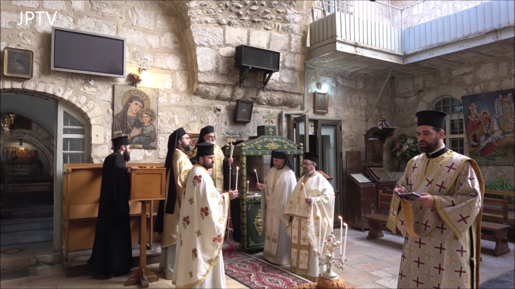 The Jerusalem Patriarchate celebrated the commemoration of Joseph of Arimathaea