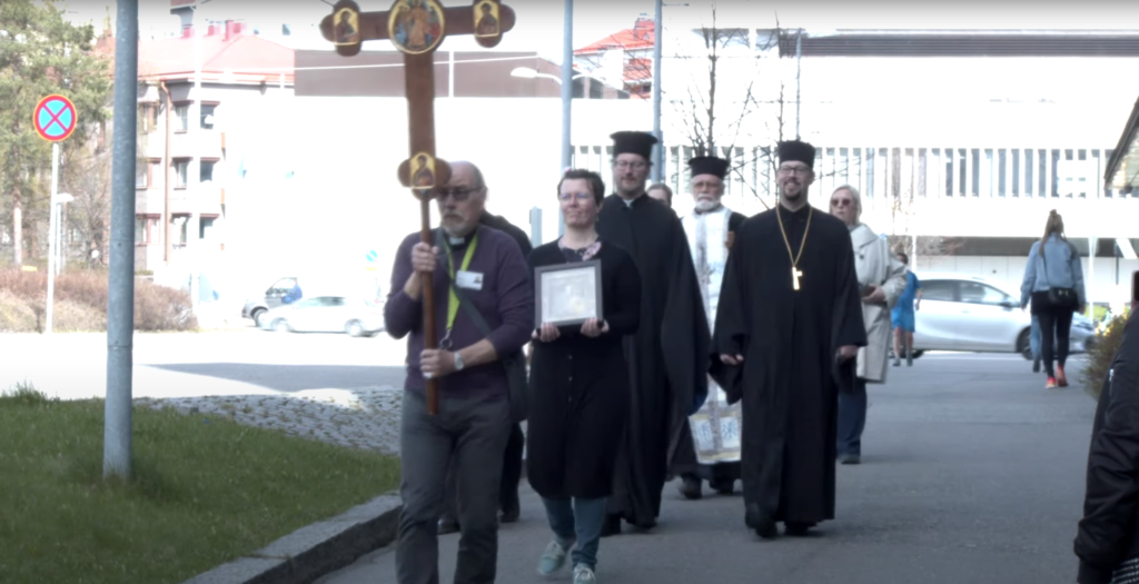 Крестный ход с Козельщанской иконой Божией Матери