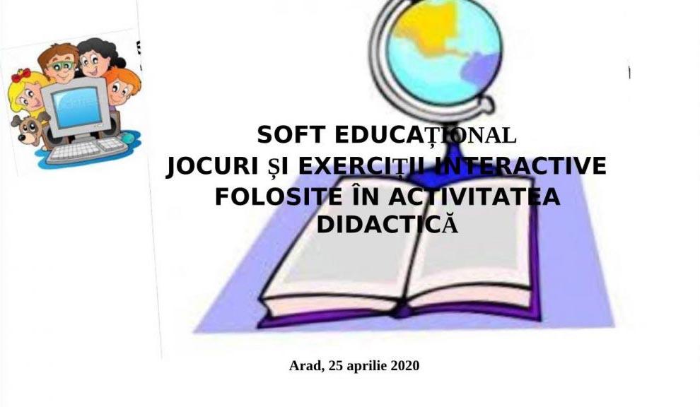 Învățământ de la distanță prin activități educative online la Arad