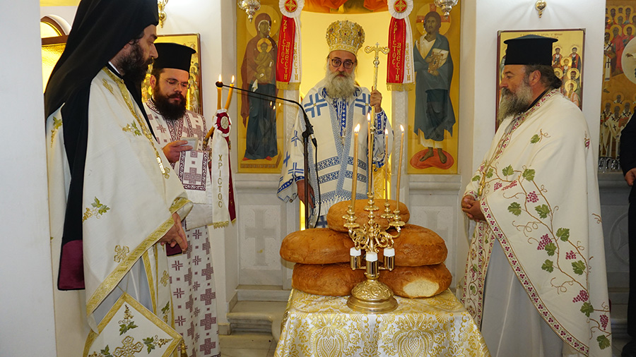 Θ. Λειτουργία εορτής Πάντων των εν Γορτύνη και Αρκαδία διαλαμψάντων Αγίων