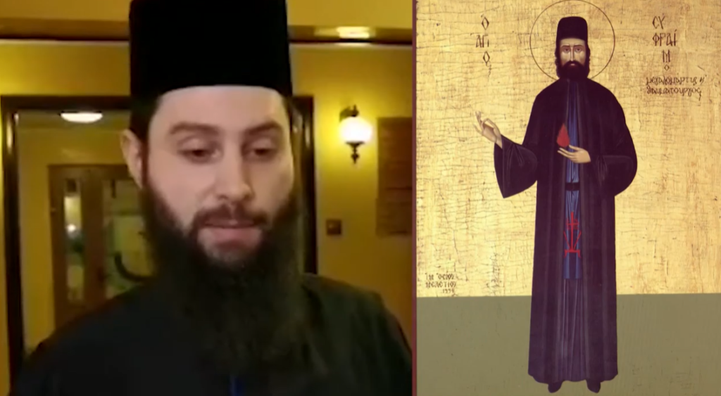 Архим. Никодимос каварнос: Св. Ефрем е светецът на моето сърце (ВИДЕО)