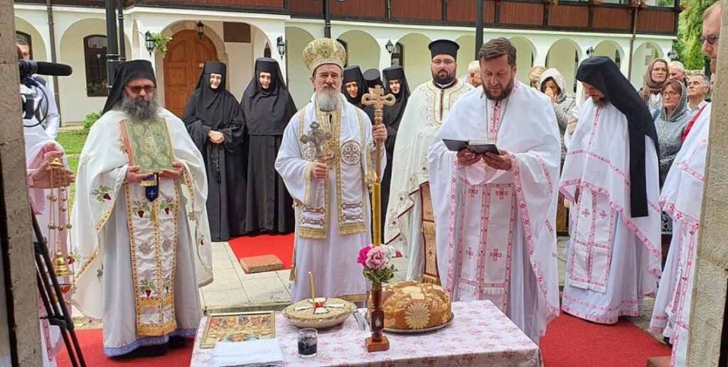 Ascension of the Lord celebrated in Monastery Milesheva