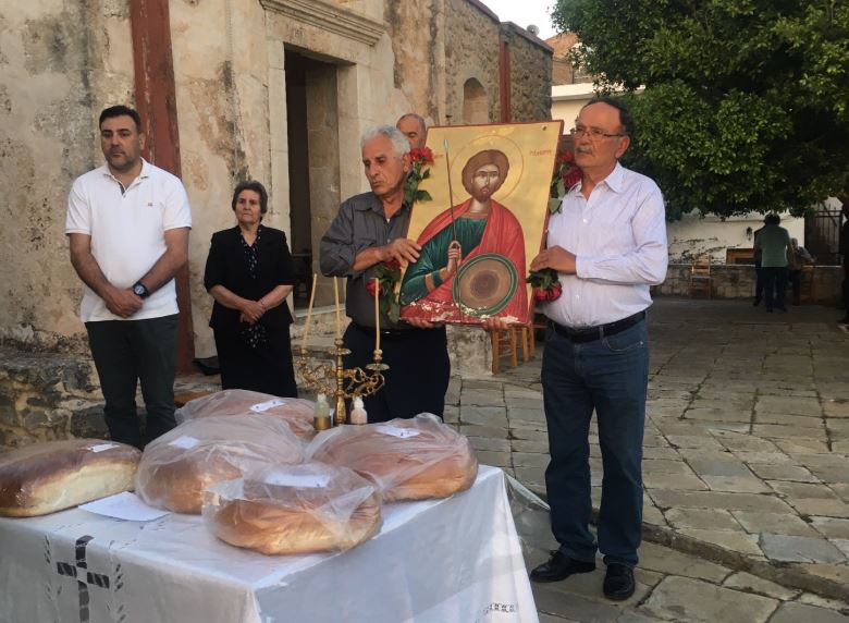 Στο μαρτύριο του Αγίου Ισιδώρου αναφέρθηκε ο Μητρ. Αρκαλοχωρίου