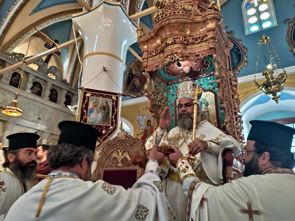 ΣΥΜΗ: Του Αγίου Αθανασίου χωρίς το έθιμο του Κουκκουμά