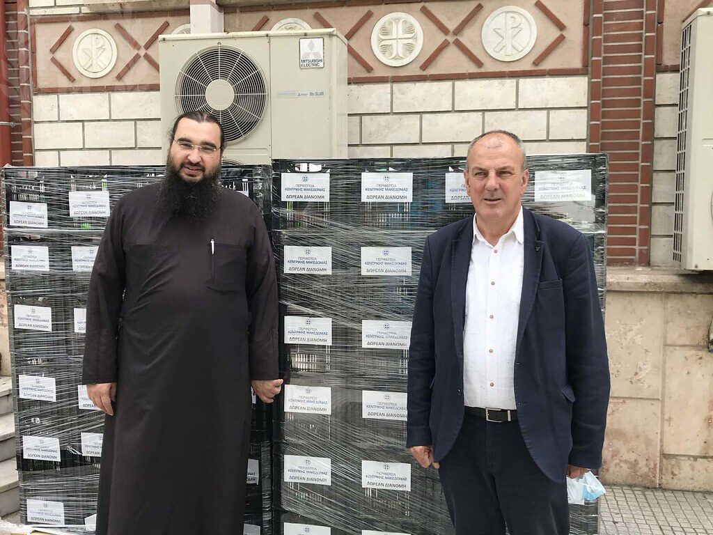 Η Περιφέρεια Κεντρικής Μακεδονίας στηρίζει το έργο της Εκκλησίας