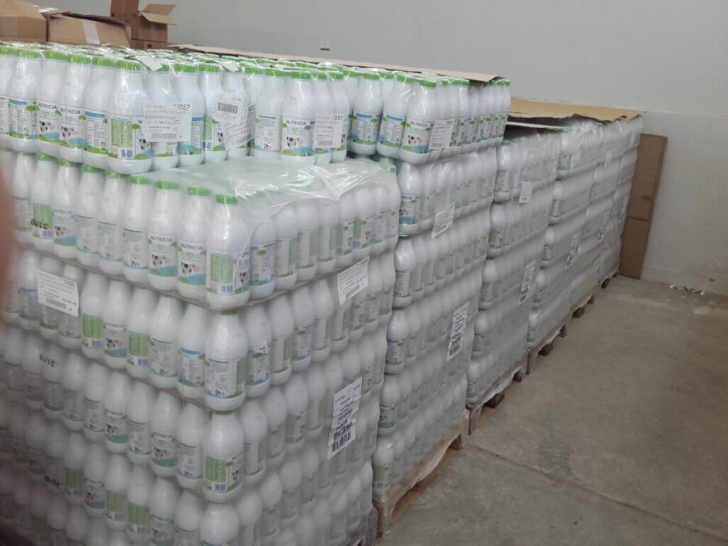 ΣΥΓΚΙΝΗΤΙΚΗ ΔΩΡΕΑ: 4.000 τεμάχια νηπιακό ρόφημα γάλακτος