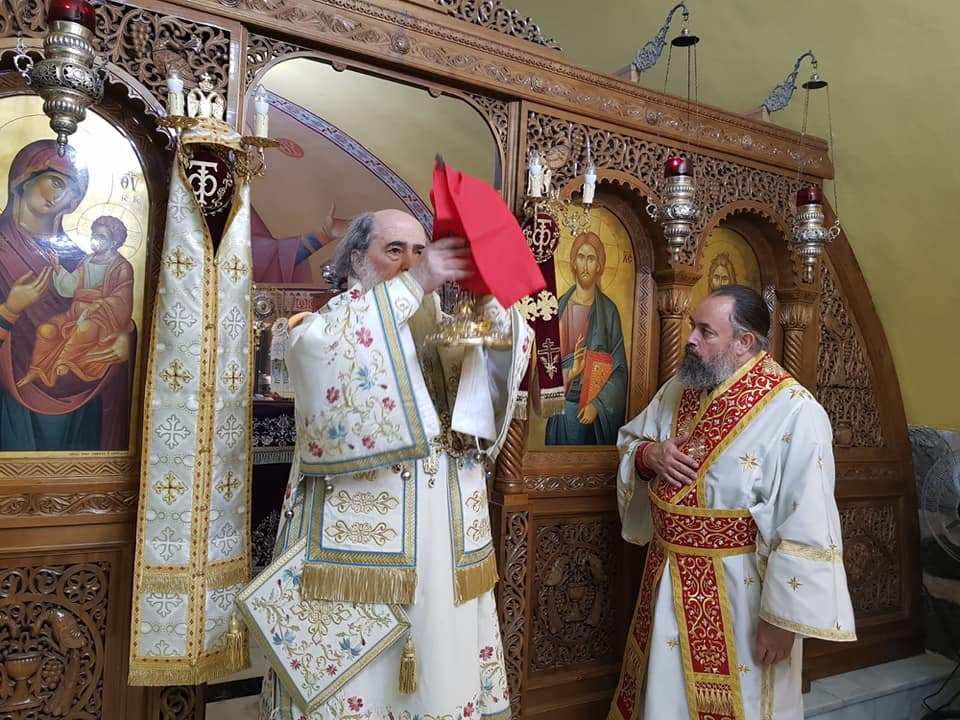 Ο Πατριάρχης Ιεροσολύμων στη Μόνη Δώδεκα Αποστόλων στην Τιβεριάδα