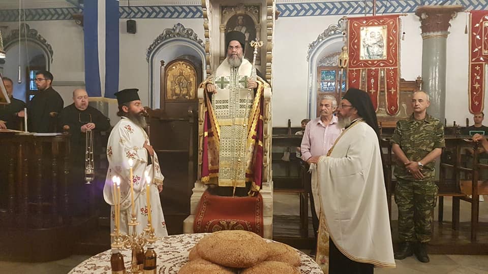 Εσπερινός του Αγίου Κωνσταντίνου στο ακριτικό Καστελλόριζο