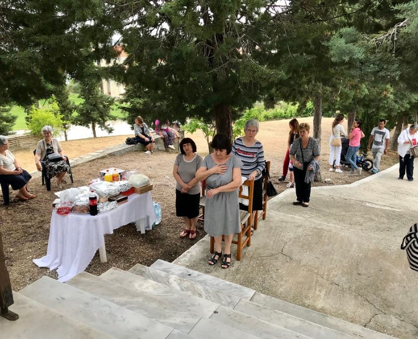 Του Αγίου Κωνσταντίνου στο Παρεκκλήσιο στη Νέα Πέραμο