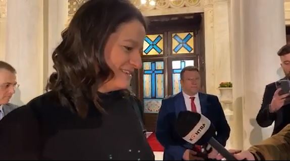 Министарка просвете на бденију у Саборном храму у Атини