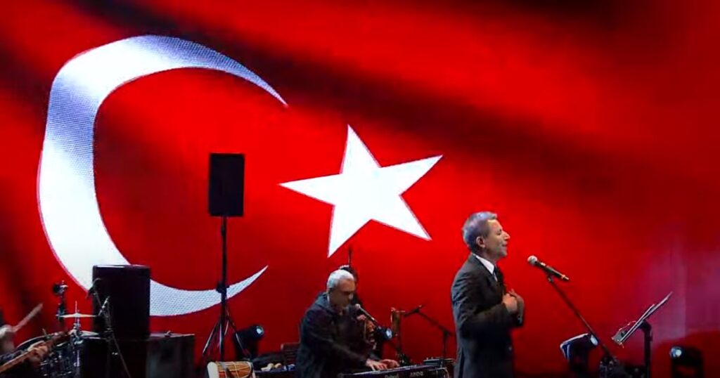 Στον επίσημο λογαριασμό του Ερντογάν η συναυλία της ντροπής