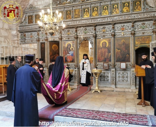 Η εορτή του Αγίου Ιωσήφ του εξ Αριμαθείας στο Πατρ. Ιεροσολύμων