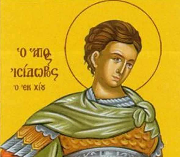 O Άγιος Ισίδωρος, που μαρτύρησε στη Χίο
