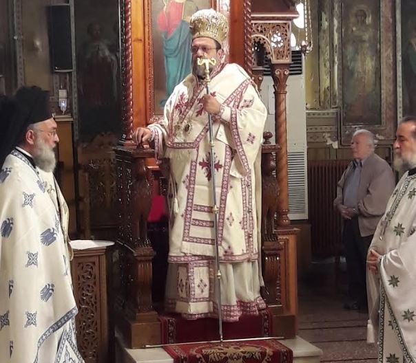 Ο Μητροπολίτης Μεσσηνίας στον Αγ. Γεώργιο Καλαμάτας