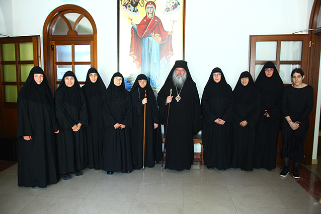 Ενθρόνιση νέας Καθηγουμένης Ιεράς Μονής Παναγίας Αμιρούς