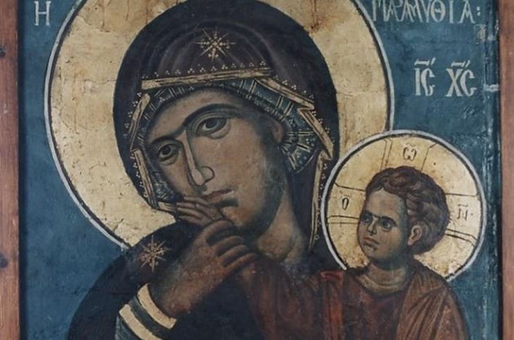 Υποδοχή της Παναγίας της “Παραμυθίας” στην Κόρινθο