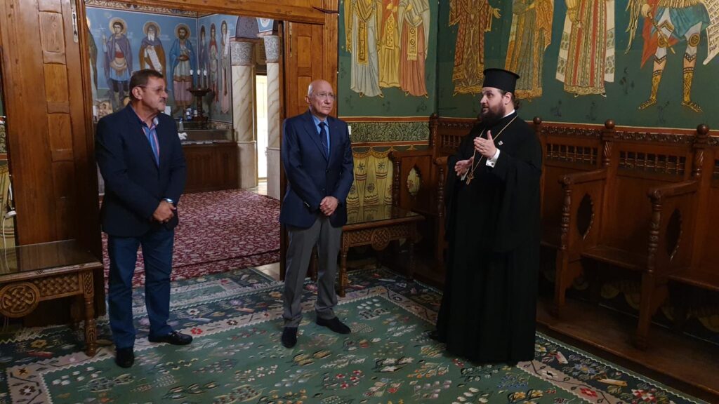 Ο πρέσβης της Ρουμανίας στο Ισραήλ στην Αντιπροσωπεία του Πατριαρχείου