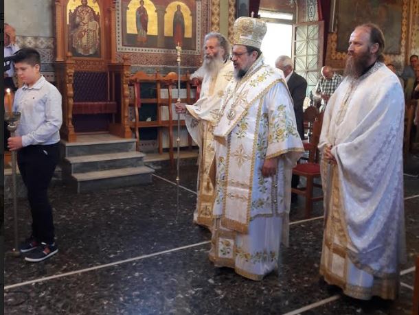 Στο Πεταλίδι ο Μητροπολίτης Μεσσηνίας κ. Χρυσόστομος