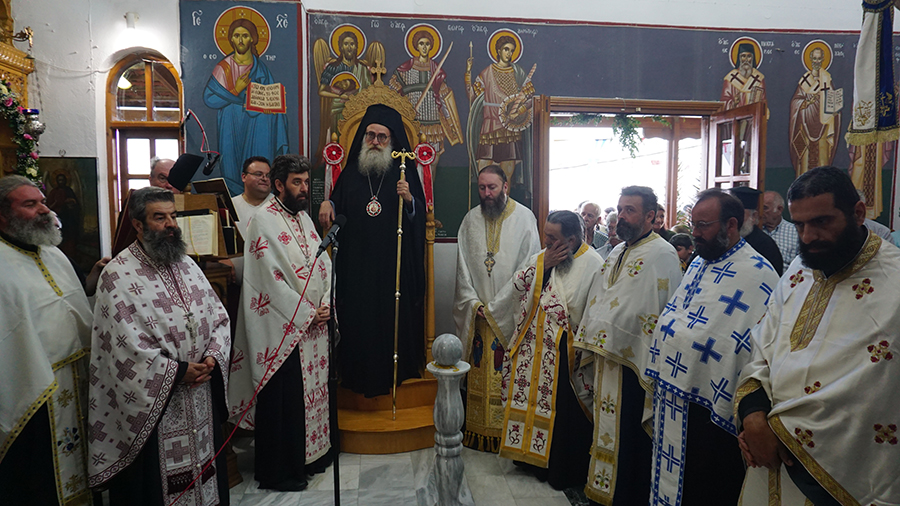 Εσπερινός εορτής Άγιου Μεθοδίου Νυβρίτου