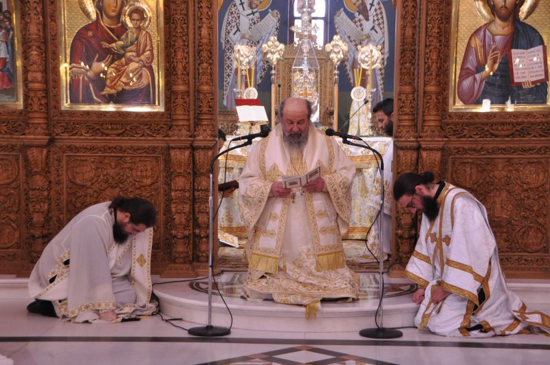 Εορτή της Πεντηκοστής στην Ιερά Μητρόπολη Δράμας