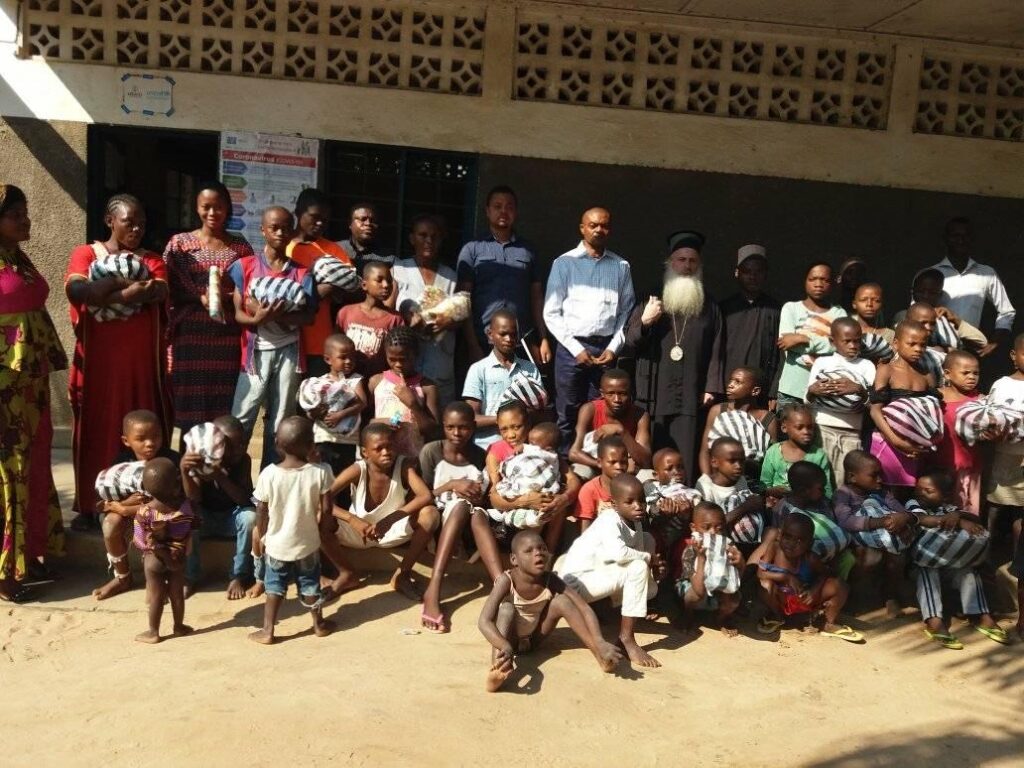 Orthodox aid to children in need in DRC Metropolis of Kananga