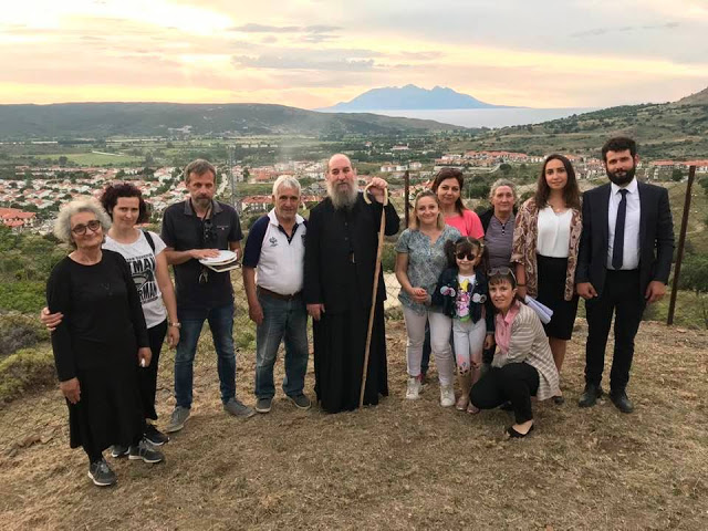 Στο εκκλησάκι των Αγίων Πάντων στην Ίμβρο