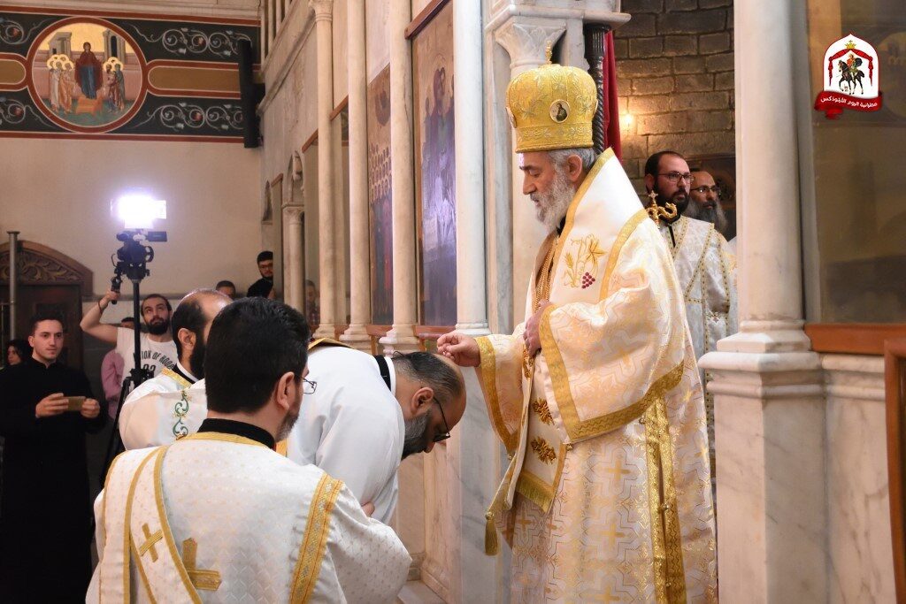 ترقية الشماس أنطونيوس يوسف إلى الكهنوت
