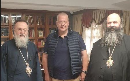 Στον Σεβασμιώτατο ο Αντιδήμαρχος Πολιτισμού Δήμου Κορινθίων