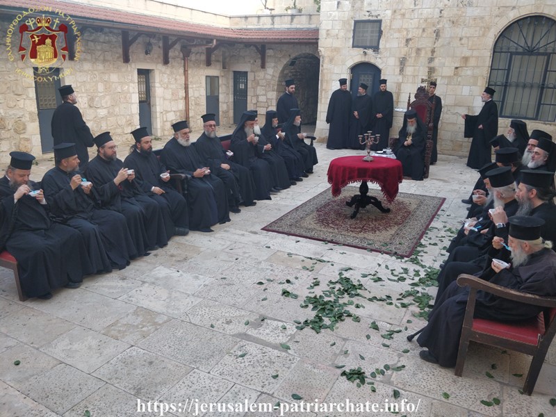 الإحتفال بعيد القديسين قسطنطين وهيلانه في البطريركية الأورشليمية