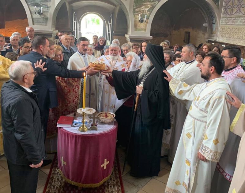 Слава Епархије пакрачко-славонске и храма у Дарувару