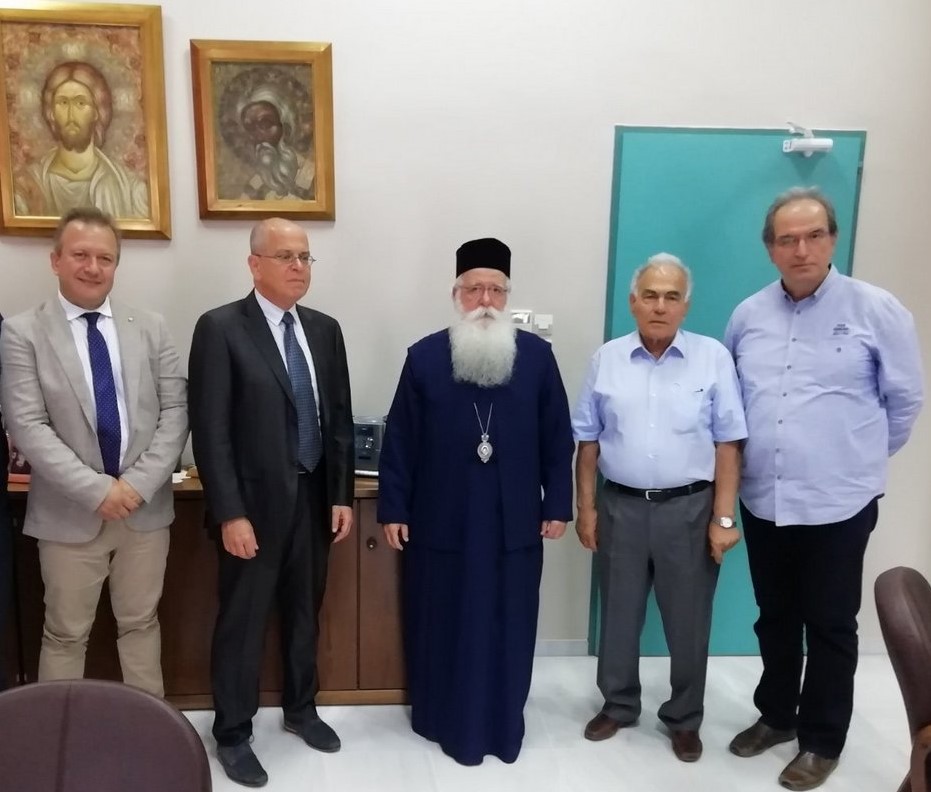 Ο Πρέσβης του Ισραήλ στον Μητροπολίτη Δημητριάδος