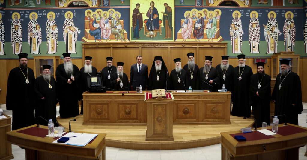 Holy Synod of Church of Greece convenes in Athens, first session since cathedrals reopened for worshipers