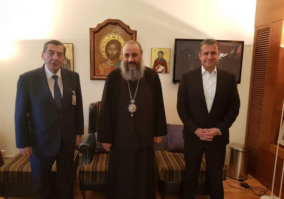 الصوري استقبل الفرزلي يرافقه معلوف