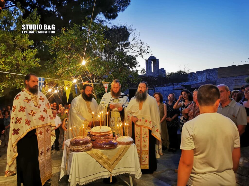 Πανηγυρικός Εσπερινός στην Ακροναυπλία