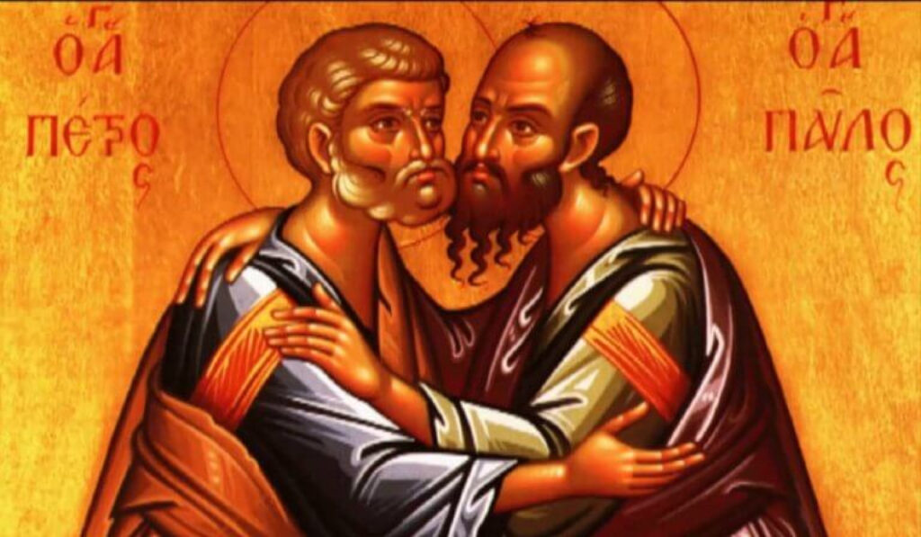 Οι Πρωτοκορυφαίοι Απόστολοι Πέτρος και Παύλος