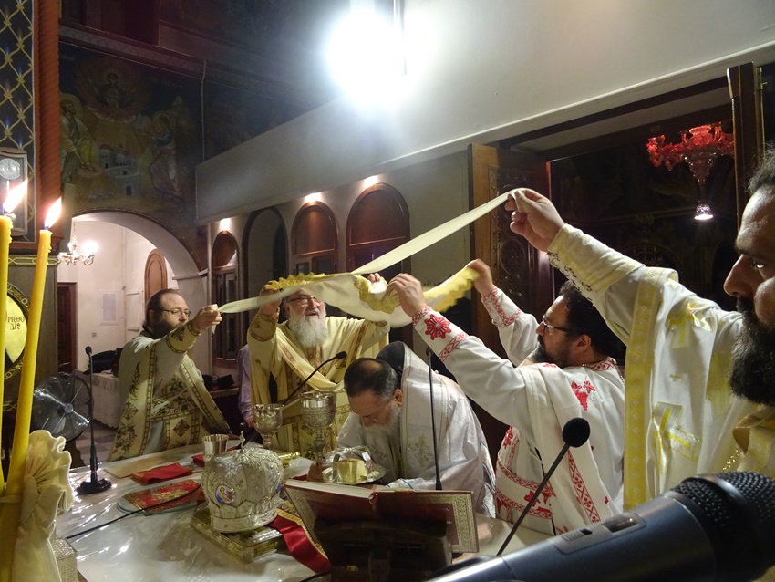 Ο Μητροπολίτης Κορίνθου τίμησε τον Άγ. Λουκά τον Ιατρό