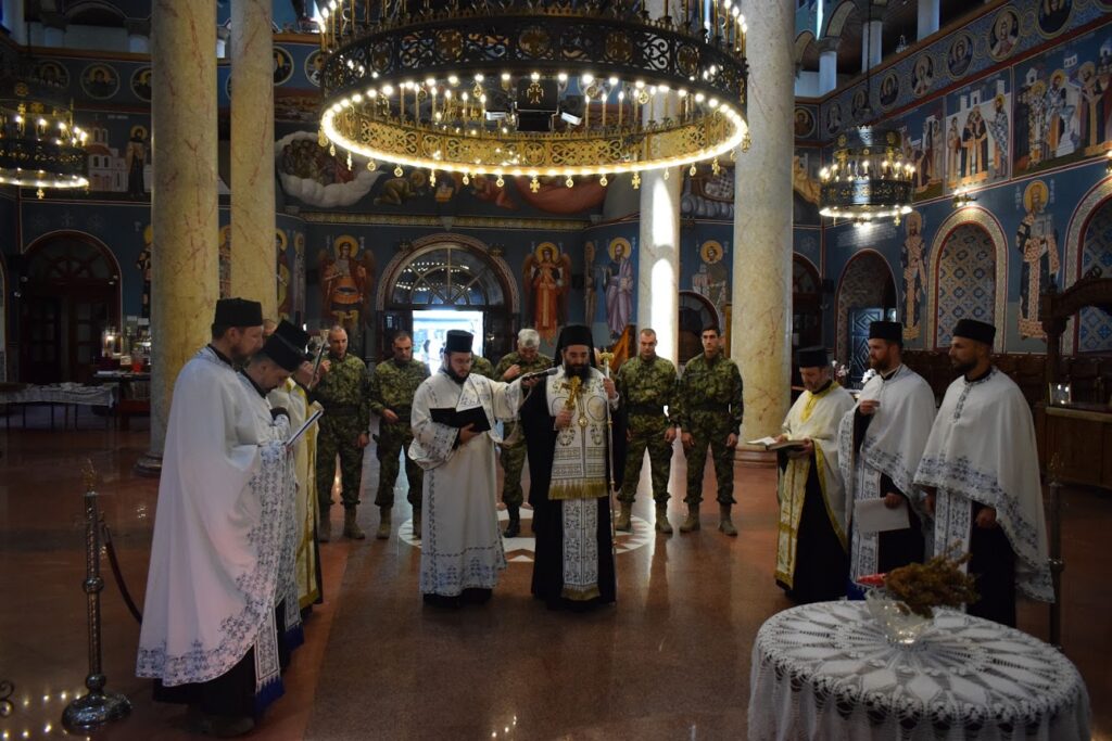 ЕПИСКОП НИШКИ Г.Г. АРСЕНИЈЕ ОСВЕТИО ЗАСТАВЕ СПЕЦИЈАЛНЕ ЈЕДИНИЦЕ ВОЈСКЕ СРБИЈЕ
