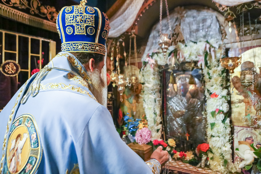 Εορτάστηκε η επέτειος της Ευρέσεως της Ιεράς Εικόνας Παναγίας Ελεούσης Ξυνιάδος