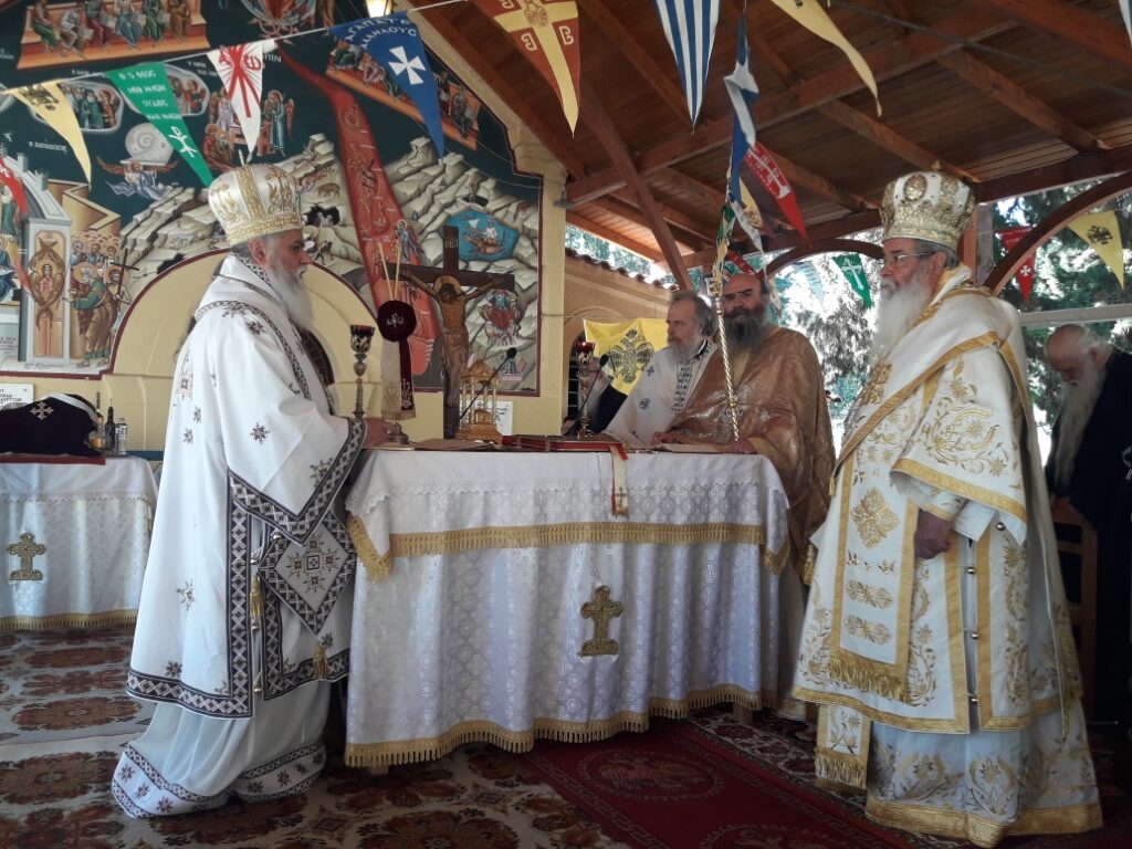 Γιορτή των Αγίων Πάντων στο κοιμητήριο Αιγίου