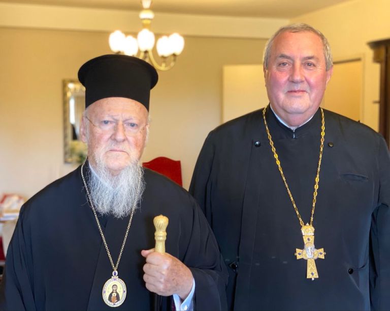 WCC interim general secretary meets with Patriarch Bartholomew I