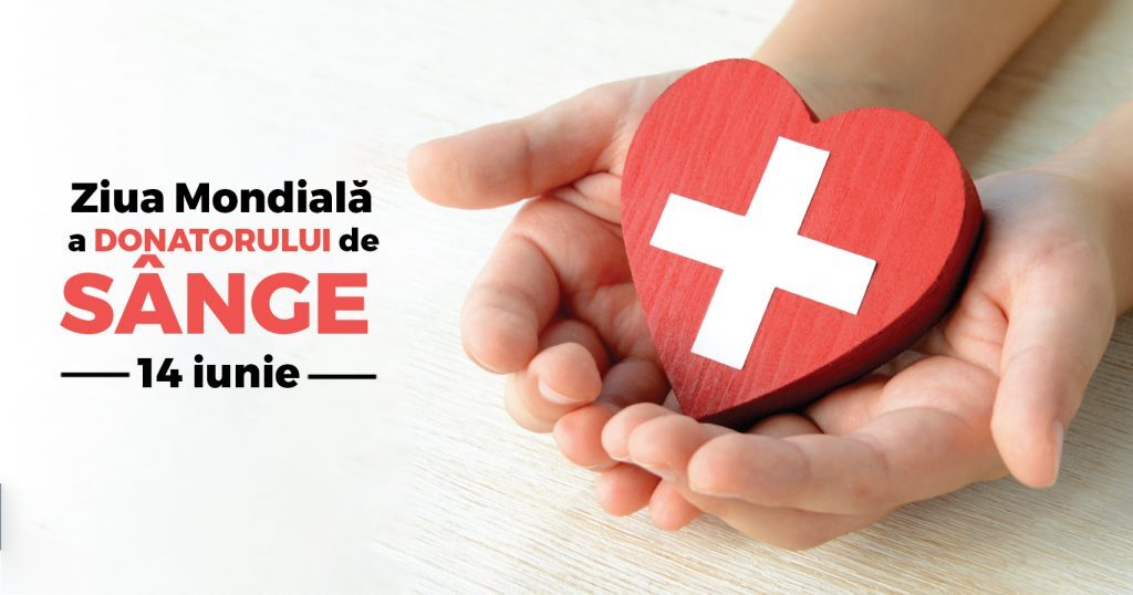 14 iunie: Ziua Mondială a Donatorului de sânge