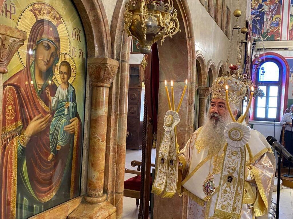 الكنيسة الأرثوذكسية تحتفل بأحد جميع قديسي فلسطين