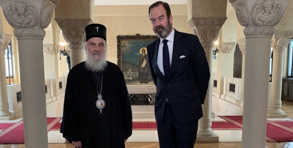 Serbian Patriarch receives Ambassador of Kingdom of Netherlands