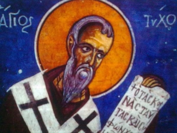 Ο Άγιος Τύχων, επίσκοπος Αμαθούντος