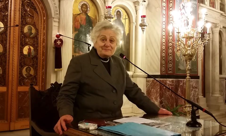 Ο αποχαιρετισμός της κόρης της Αθηνάς Σιδέρη