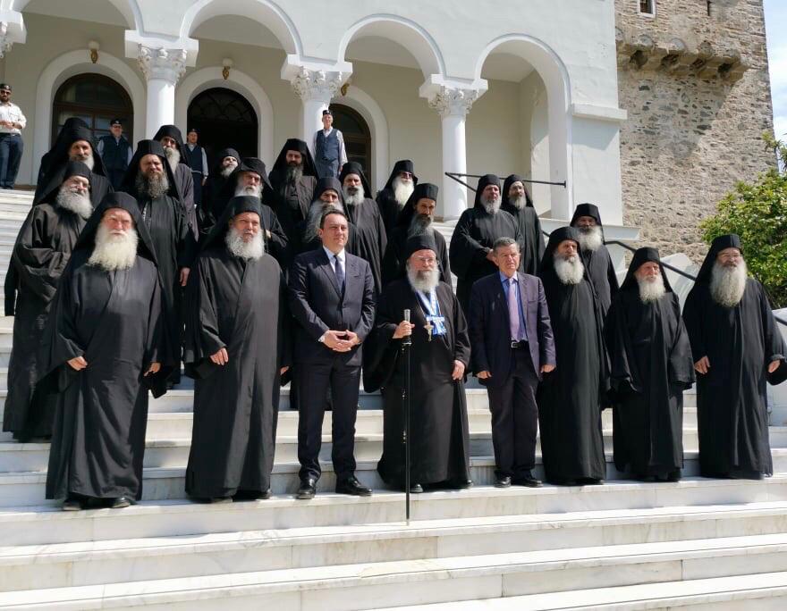 υφ. Εξωτερικών: “Εύχομαι καλή επιτυχία στο έργο της νέας Ιεράς Επιστασίας”