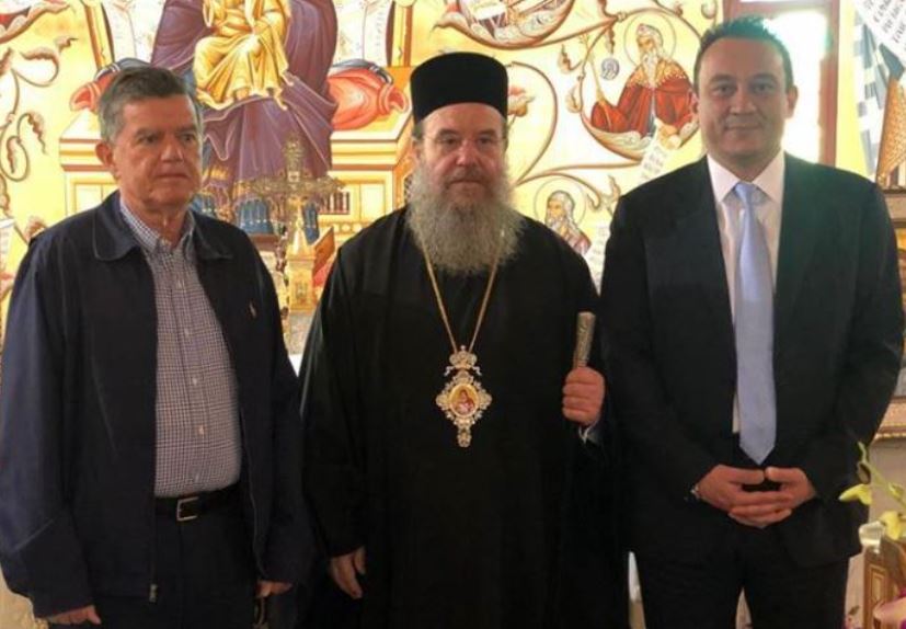 Στη Μητρόπολη Ιερισσού ο υφυπουργός Εξωτερικών