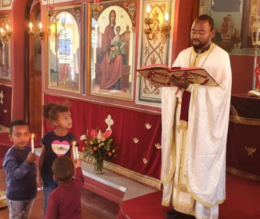 Orthodox Metropolis of Zambia – Fr Arsenios performed the Divine Liturgy at the Parish of St Andrew in Kitwe Copperbelt
