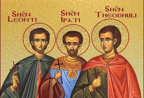 Dëshmorët Leonti, Ipati, Theodhuli